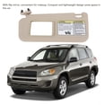 thumbnail image 3 of <p>Side Sun Visor Assembly Sun Visor With Makeup Mirror Car Sun Visor Gray Anti  Lightweight Rugged Side Sun Visor With Makeup Mirror Replacement For</p>, 3 of 7
