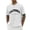 White, variant on Arlun Men's Raglan Sleeve Round Neck Athletic T-Shrits Loose Comfort Short Sleeve T Shirt Summer Breathable for Sports and Casual Wear 2026 Beach Vacation Outfit Khaki XL