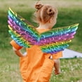 thumbnail image 3 of Ala de vestuario Ala de ángel para niños, ala de , disfraz de Cosplay para mujer, mariposa para niños y niñas, juego de cumpleaños, , Colorful Vistoso Magideal Ala de vestuario, 3 of 7