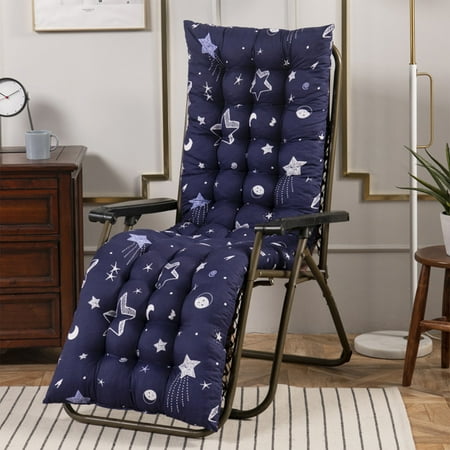

Shetay Length 120cm Width 48cm Recliner Cushion Double Sided Rocking Chair Cushion Polyester Folding Chair Cushion Thickened Sofa Cushion Rattan Chair Cushion