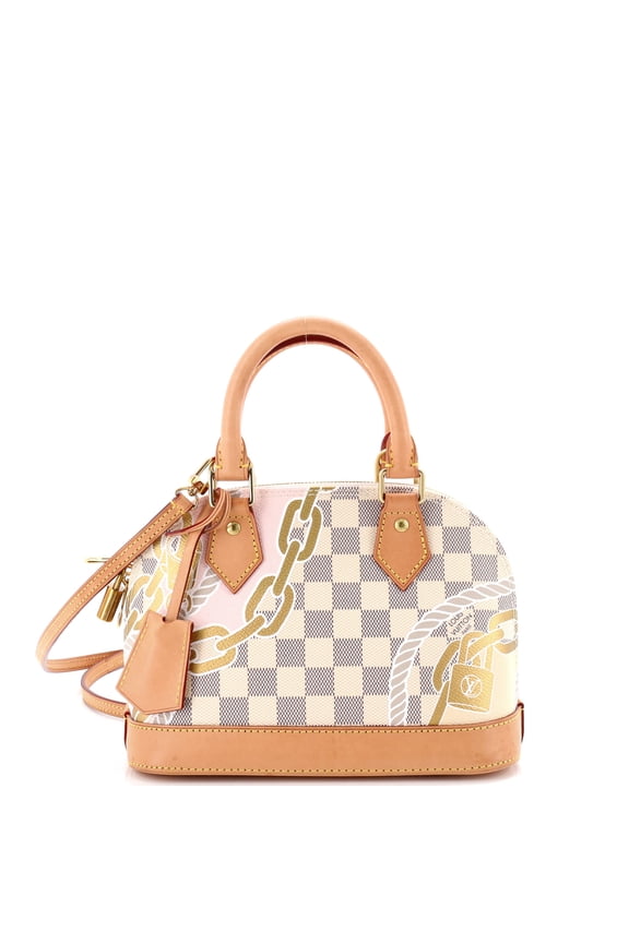 Pre-Owned Alma Handbag Limited Edition Nautical Damier BB By Rebag