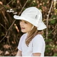 thumbnail image 2 of JAN & JUL Baby Toddler Sun-Hat Girl, 50+ UPF UV Protection (M: 6-24 months, White Eyelet), 2 of 8