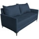 thumbnail image 5 of Sala Esquinera Modular El Bazar Store Montana Azul marino 170x155 cm, Tela Lino nacional, Love seat y taburete, 5 of 7