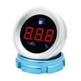 thumbnail image 2 of 0-190 Ohm Fuel Level Sensor+Fuel Level Gauge 52mm Digital Oil Tank Meter Indicator With Flash Alarm For Car Boat Motor ,Compact & Sturdy, 2 of 6