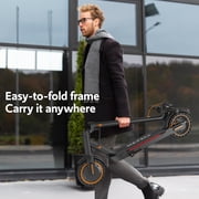 Electric scooters for adults, 8.5 tire, 19 mph, 19-mile range, 550W foldable with side light & app