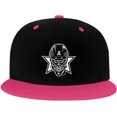 thumbnail image 1 of Personalized Hockey Hip Hop Hat Two Tone Flat Bill 6 Panel Cap Unisex, 1 of 9