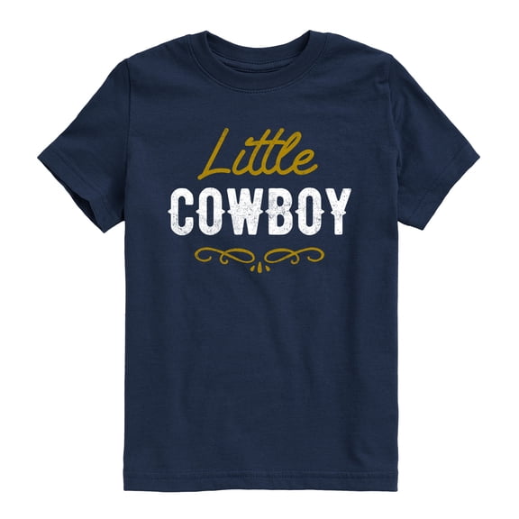 Instant Message - Rodeo Little Cowboy - Toddler & Youth Short Sleeve Graphic T-Shirt