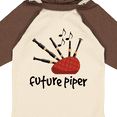 thumbnail image 4 of Inktastic Bagpiper Kids Future Piper Boys or Girls Long Sleeve Baby Bodysuit, 4 of 5