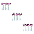thumbnail image 2 of Wweixi 6pieces Lightweight And Portable Stainless Steel Set For Easy Dining On Go Stainless Steel Spoons Easy To Clean colours 3Set, 2 of 6