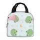 thumbnail image 1 of Disketp Kawaii Frogs Bolsa Térmica para Almuerzo para Hombre y Mujer, Ideal para Trabajo, Senderismo y Picnic, 1 of 8