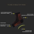 thumbnail image 3 of Openpig Clearance Orthopaedic Compression Socks Foot Compression Ankle Support Plantar Fasciitis Socks Grip Socks Football Fitness Socks 2 Pairs, 3 of 4