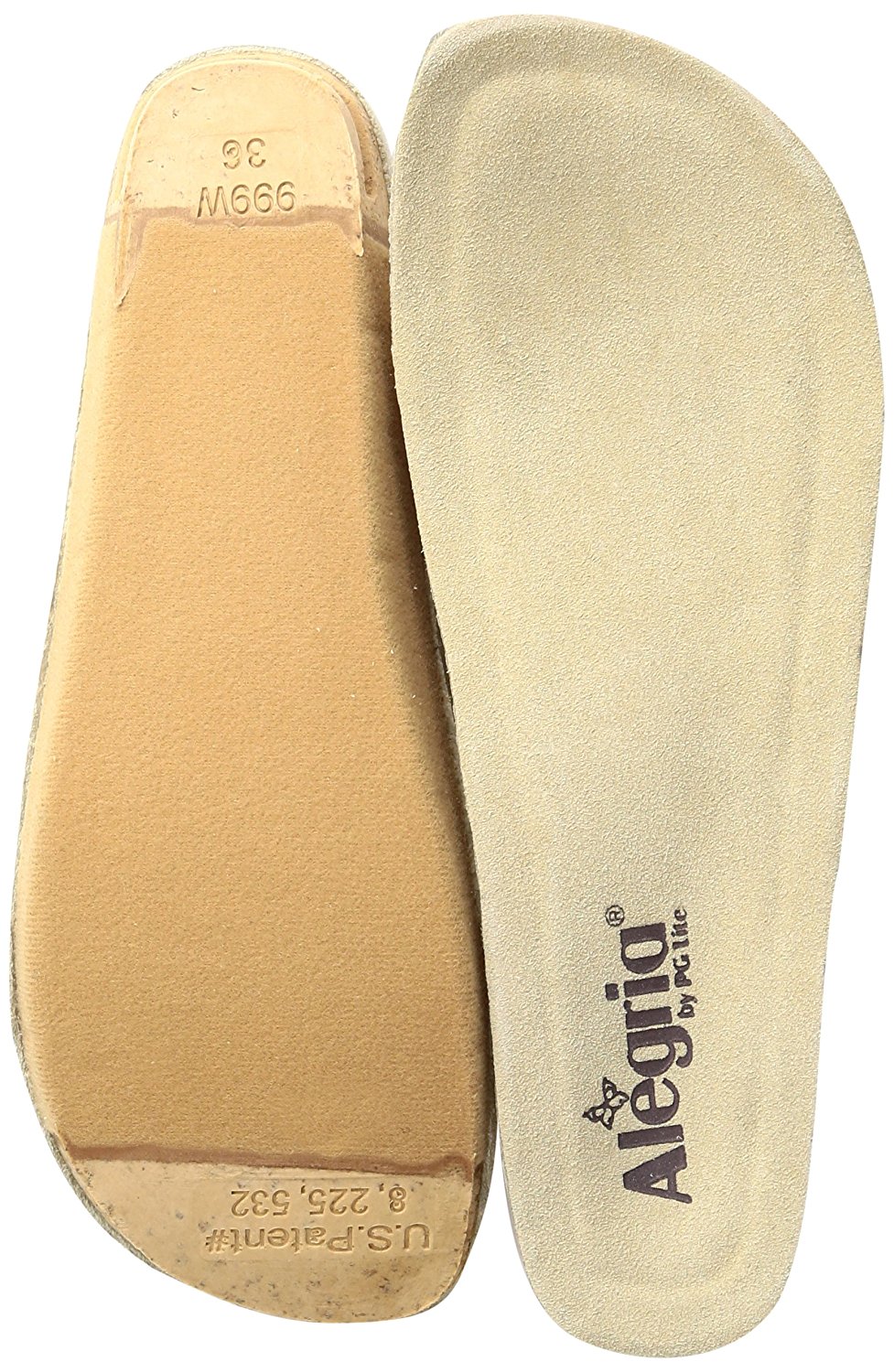 alegria grey replacement insoles