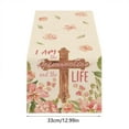 thumbnail image 3 of "Transform Your Dining Experience With Our Elegant Easter Table Runner Luxurious Linen Tablecloth For Memorable Celebrations!", 3 of 6