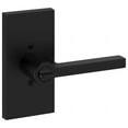 thumbnail image 7 of Baldwin ENSQUCFR190 Square Single Cylinder Keyed Entry Door Lever Set - Black, 7 of 7