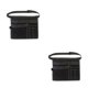 thumbnail image 2 of Riwesomey Bolsa para cinturón utilitaria con múltiples bolsillos Bolsa para cinturón utilitaria duradera y resistente a desgarros con bolsa negro 2Conjunto, 2 of 6