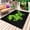 Green, variant on Dragon Flames Outdoor Rug 4x6 Ft - Reversible Patio Rug Outdoor Camping Rugs, Yellow Dragons Abstract Modern Art Washable Indoor Outdoor Area Rugs, Non-Slip Outdoor Carpet Runner for Deck/Porch