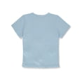 thumbnail image 3 of Cute 4 U Girls' Pearl Butterfly T-Shirt Color: blue Size: 7 - 8, 3 of 3