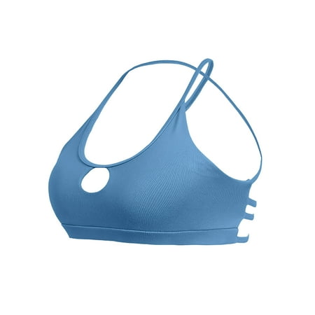 

eczipvz Lingerie for Women Naughty Women s Plus Size Full Coverage Front Closure Posture Back Unpadded Wireless Minimizer Bra Blue L