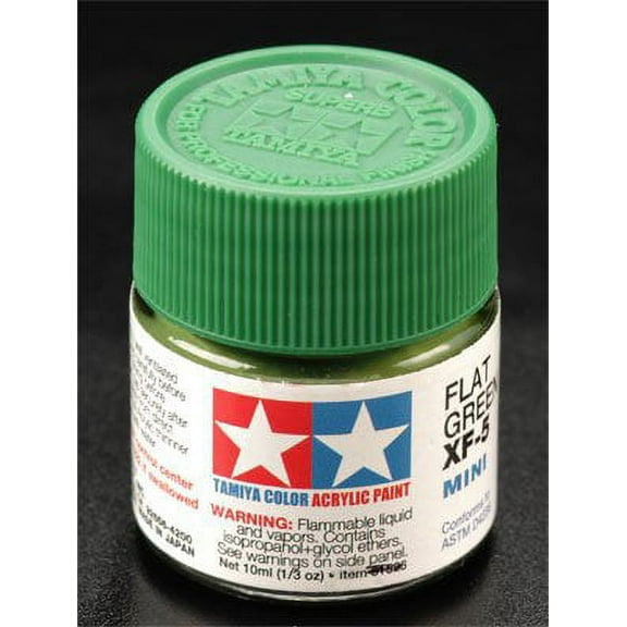 TAMIYA 81705 Acrylic Mini XF5 Flat Green 1/3 oz