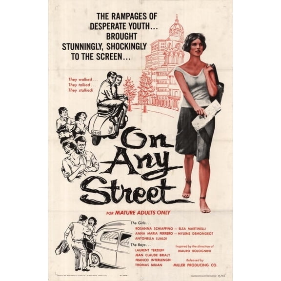 On Any Street Movie Poster Print (27 x 40)