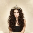 thumbnail image 5 of Opulent Rhinestone Headband Weddings Birthdays Durable Metal Stylish Photo, 5 of 5