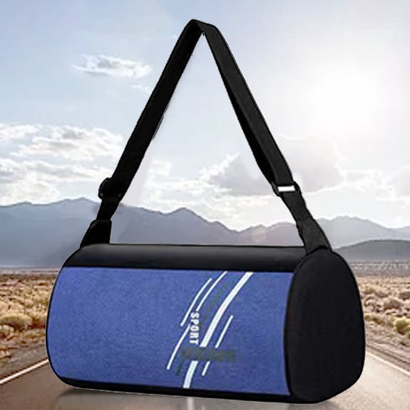 Sport Gym Bags Duffel Bag Weekend Travel Bag Overnight Bag for Women Men&Drumsticks Drummer Gym Bag Round Large Capacity Duffel Bag& Travel Luggage Duffel Bag Sports Rolling Duffel Bag