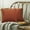 Orange, variant on TOPCHANCES Set of 2 Outdoor Waterproof Throw Pillow Covers Decorative Farmhouse Solid Cushion Cases for Patio Garden Sofa Chairs 18x18 inch