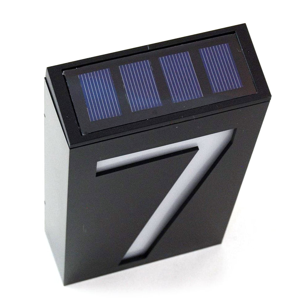Solar Number Light,Solar House Number,Address Sign Light,Solar Powered