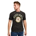 thumbnail image 2 of Harry Potter Gryffindor Varsity Men's Blue Vintage Mineral Wash Crew Neck Short Sleeve T-shirt-Large, 2 of 8