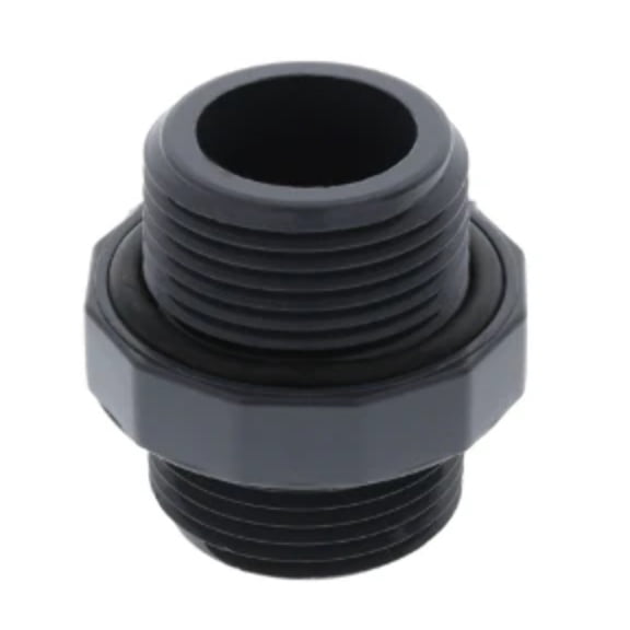 Dura PVC Reducing Nipple - Size : 1 1/2" x 1 1/4"