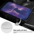thumbnail image 7 of Yuyamidu Deer Car Arm Rest Covers Starry Sky Auto Armrest Pad Flannel Automoblie Interior Accessories Purple Car Center Console Armrest Cushion Cover for Car Truck SUV Van, 7 of 7