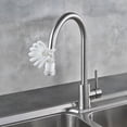 thumbnail image 4 of Ganfancp Grifo de Lavabo Extraíble para Agua Fría y Caliente Extensión Telescópica Rociador Exterior para Baño y Cocina Ofertas Del Día 1X Ducha Magnética 1X Llave de Montaje 1X Conector Universal 3X, 4 of 7