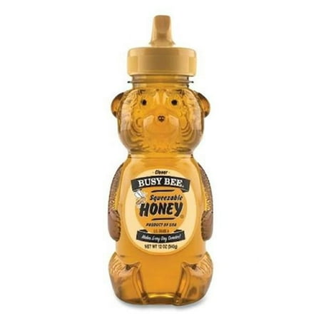 Busy Bee BKHBB1002 12 oz Clover Honey for Bee case of 12 