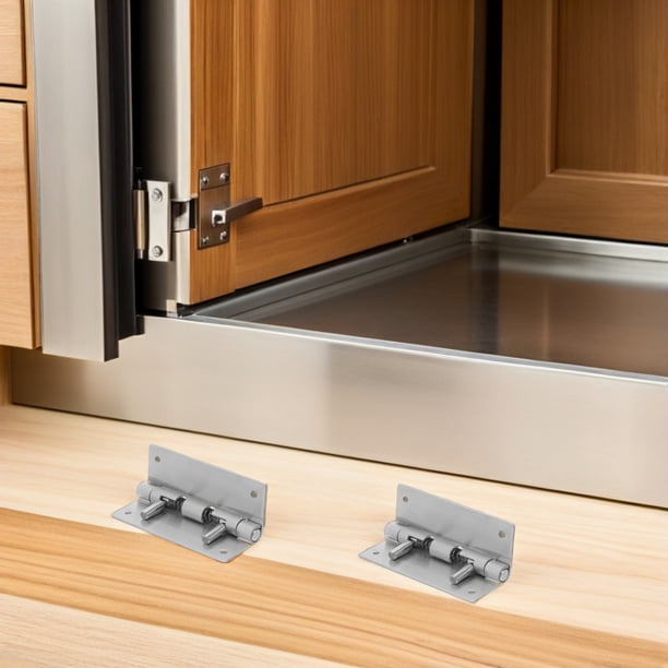 BESTYASH 2Ud Bisagras Para Puertas De Cocina En Inoxidable Con Apertura Silenciosa Y Ajuste Universal