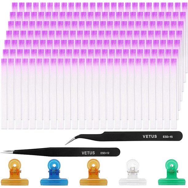Fibreglass Nail Extension Kit, 200 PCS Nail Extension Fiberglass Nail