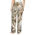 thumbnail image 3 of Bingfone Pajamas For Women,Starfish And Sea Shells Pajama Pants With Pockets-Large, 3 of 9