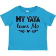 thumbnail image 3 of Inktastic My Yaya Loves Me Grandchild Girls Toddler T-Shirt, 3 of 5