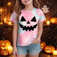 thumbnail image 3 of Futezty Halloween Shirt for Kids Short Sleeve T Shirt Boys Girls Pumpkin Face Graphic Tees 12M-13T, 3 of 5