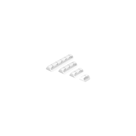 UPC: 0810050767583 | SaharaCase USB Cable Holder Organizer (4-Pack) White (TB00098)