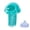 Blue, variant on Jellyfish Shape Aquarium Cave Hideout with Feeder, 1Pc Betta Fish Shelter Ornament with 3Pcs Suction Cups, Fish Tank Accessories, Floating Fish Tank Decorations for Shrimp Small Fish Fry