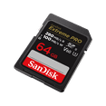 thumbnail image 2 of SanDisk 64GB Extreme PRO SDXC UHS-II Memory Card - SDSDXEP-064G-GN4IN, 2 of 3