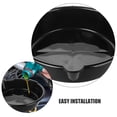 thumbnail image 3 of GOOHOCHY 2Pcs Oil Pans For Changing Oil In Cars Black Plastic Spill Prevention, 3 of 8
