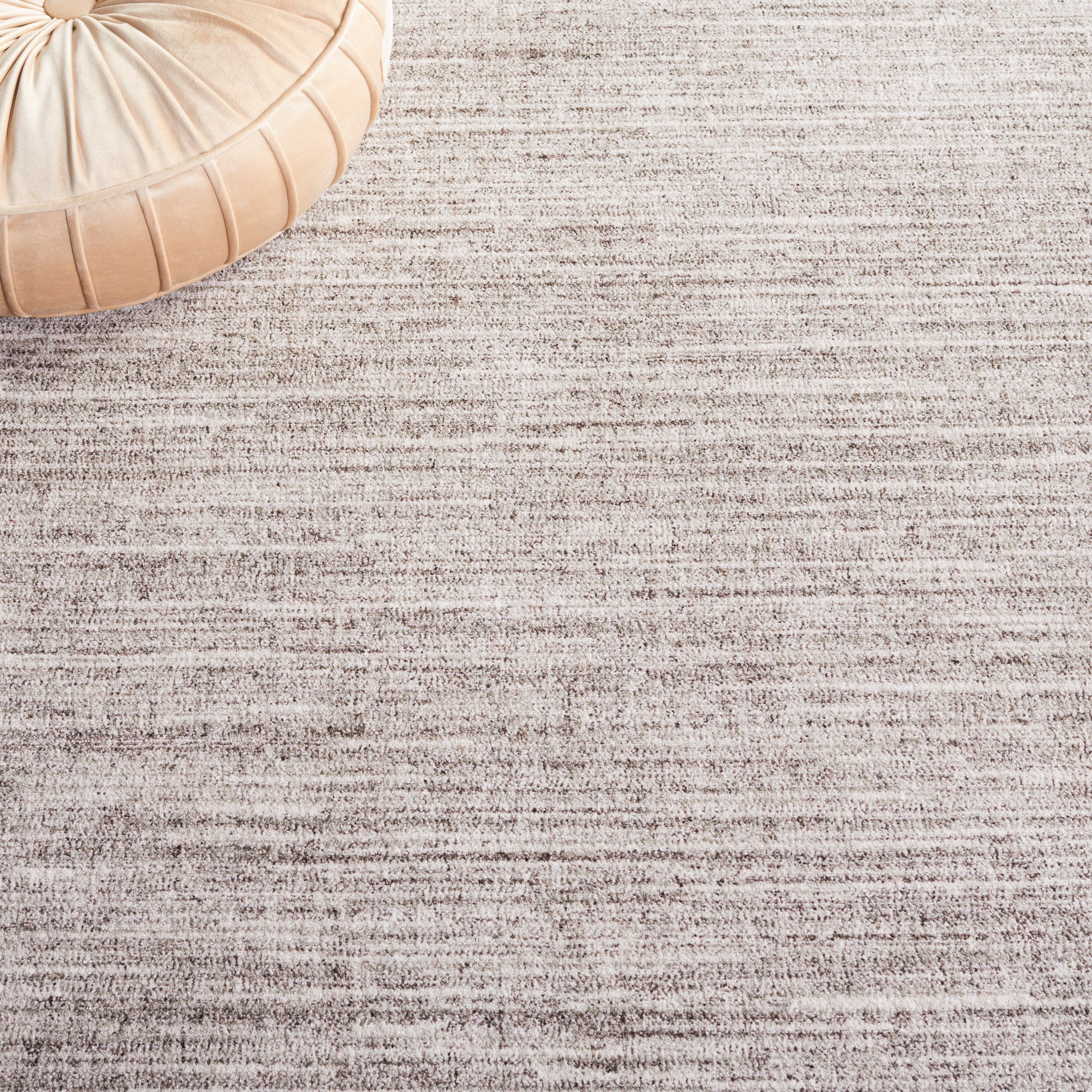 SAFAVIEH Dune Lailee Solid Machine Washable Area Rug, Grey/Grey, 9' x 12'