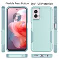 thumbnail image 4 of For Motorola Moto G Power 5G 2024 Case ,2 in 1 Phone Case for Moto G Power 5G 2024 6.7",Takfox Shockproof Protection Heavy Duty Armor Hard Plastic & Rubber Rugged Full Body Bumper Cover-Mintgreen, 4 of 14