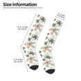 thumbnail image 5 of Easygdp Vintage Palm Trees Soccer Socks Sport Knee High Socks Calf Compression Athletic Socks for Men and Women, 5 of 9