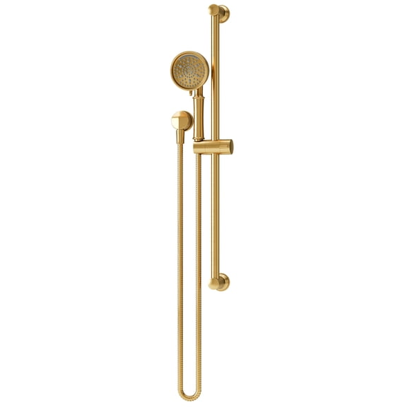 Symmons HR727BBZ 2 GPM Multifunction Hand Shower Slide Bar System - Bronze
