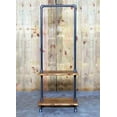 thumbnail image 4 of Closet Repisa Doble Perchero Rack Industrial Brida Vintage Furniture World Closet Repisa Doble Perchero Rack Industrial Brida Vintage, 4 of 5