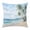Blue, variant on Blue Coral Coastal Pillow Covers 26x26 Inch, Summer Beach Ocean Starfish Conch Linen Pillowcase with Invisible Zipper, Decorative Throw Pillow Covers Cushion Case for Couch Sofa Bed Living Room