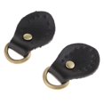 thumbnail image 1 of simhoa 2pcs PU Leather Handle Snap Buckles for Handbag Making Accessories Black, 1 of 8