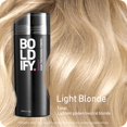 thumbnail image 3 of BOLDIFY Hair Fibers (28g) Fill In Fine and Thinning Hair for an Instantly Thicker & Fuller Look - Best Value & Superior Formula -14 Shades for Women & Men - Light Blonde, 3 of 10